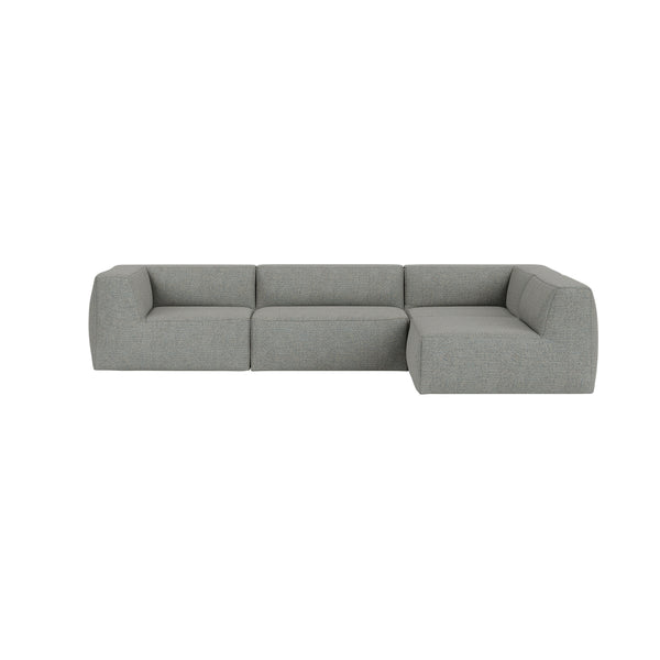 Great 3-seater Sofa Corner Right Safire 0012 (UK)
