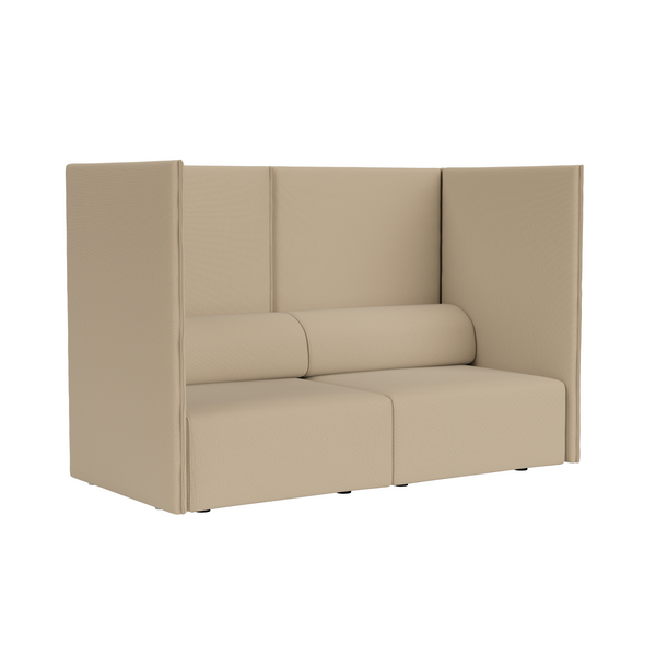 Palo Block 2-seater Sofa High Back Autumn 221 (UK)