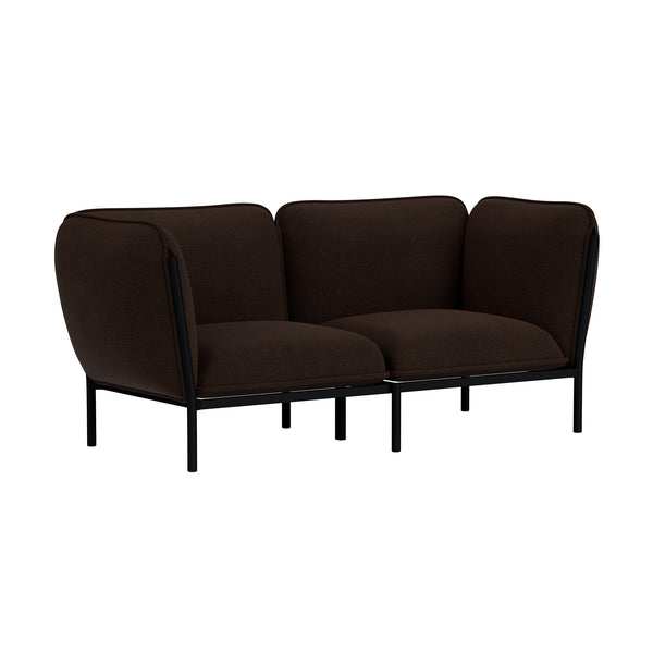 Kumo 2-seater Sofa with Armrests Sera Rosewood (UK)