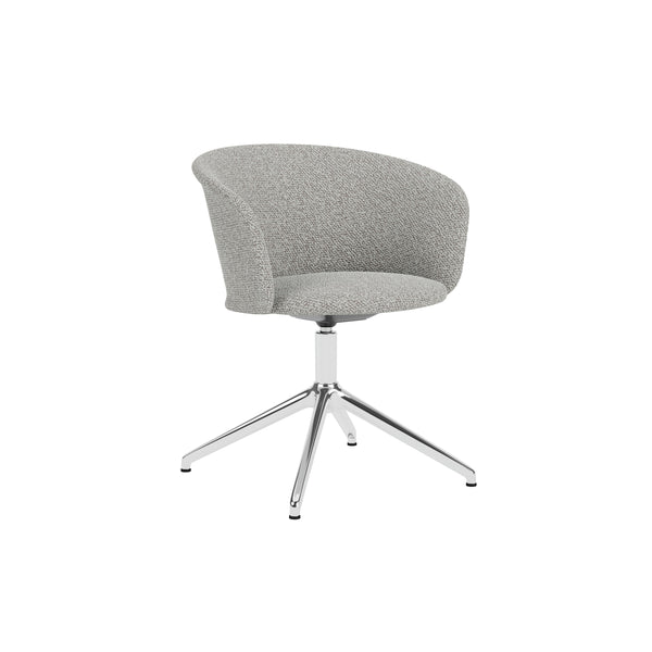 Kendo Swivel Chair 4-star Return Storr 0612/Polished (UK)