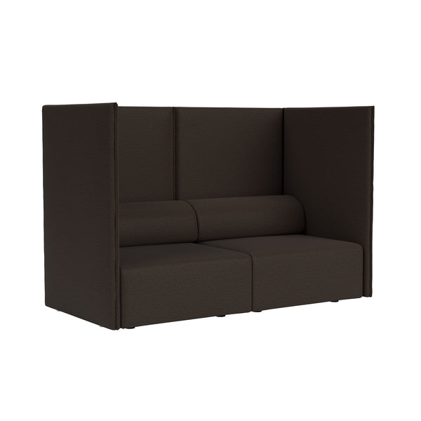 Palo Block 2-seater Sofa High Back with Armrests Amdal 280 (UK)