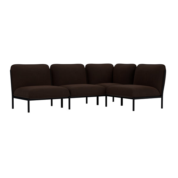 Kumo Corner Sofa Right Sera Rosewood (UK)
