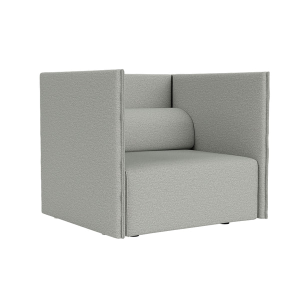 Palo Block Single-seater Medium Back Amdal 130 (UK)