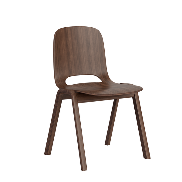 Touchwood Chair (Wooden legs) Walnut