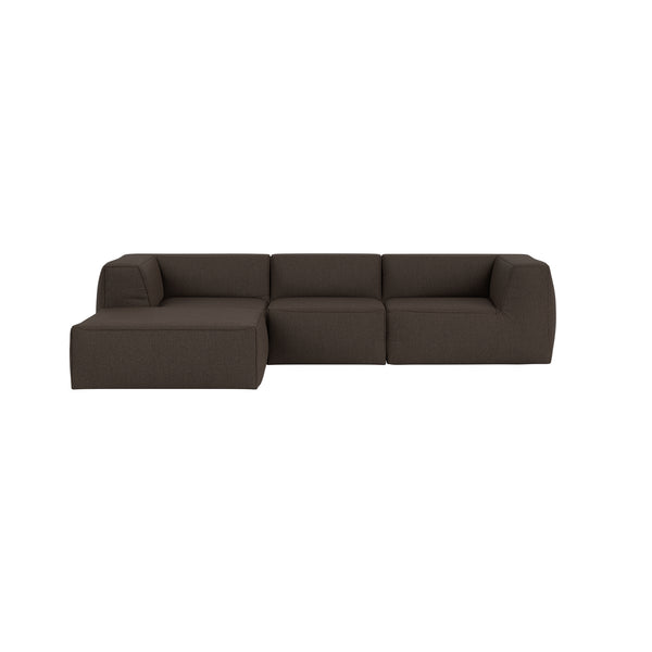 Great 3-seater Sofa Narrow Chaise Left Safire 0003