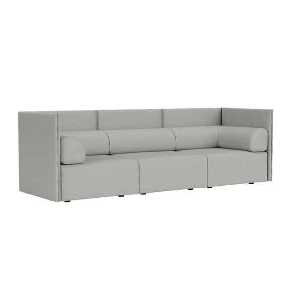 Palo Block 3-seater Sofa Medium Back with Armrests Amdal 130