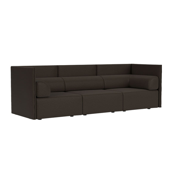 Palo Block 3-seater Sofa Medium Back with Armrests Amdal 280 (UK)
