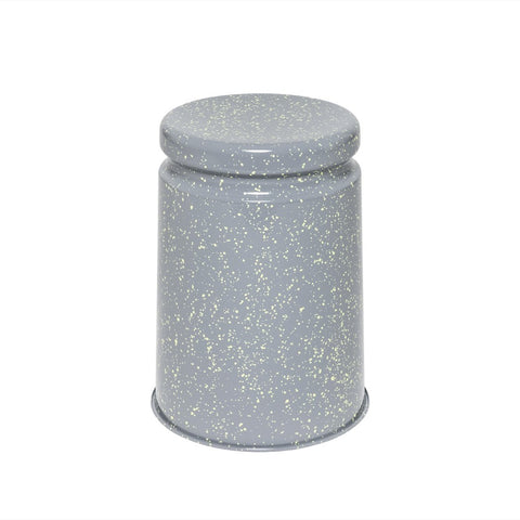 Last Stool Grey / Lime Splatter