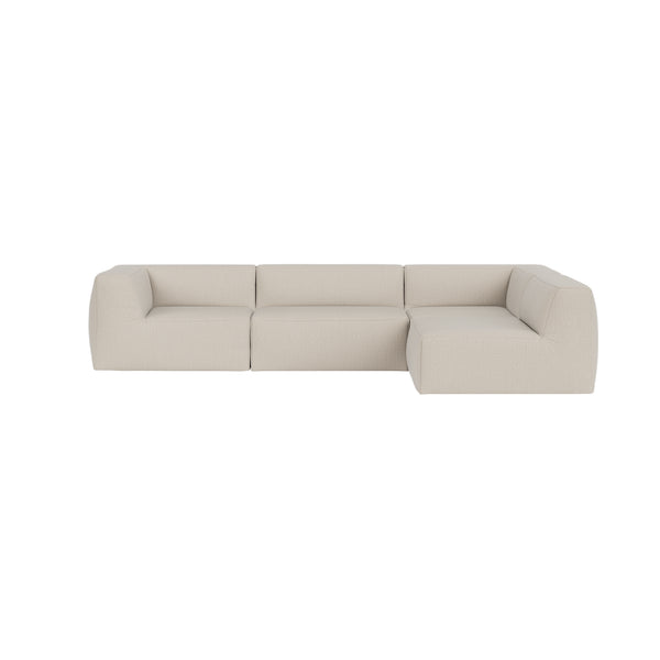 Great 3-seater Sofa Corner Right Safire 0007 (UK)