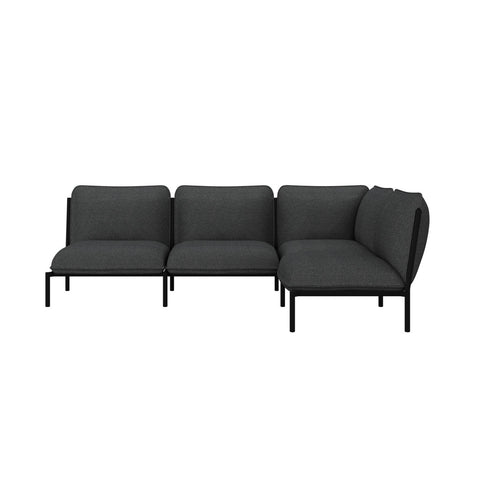 Kumo Corner Sofa Right Graphite