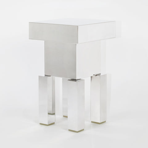 Mirror Block Stool 