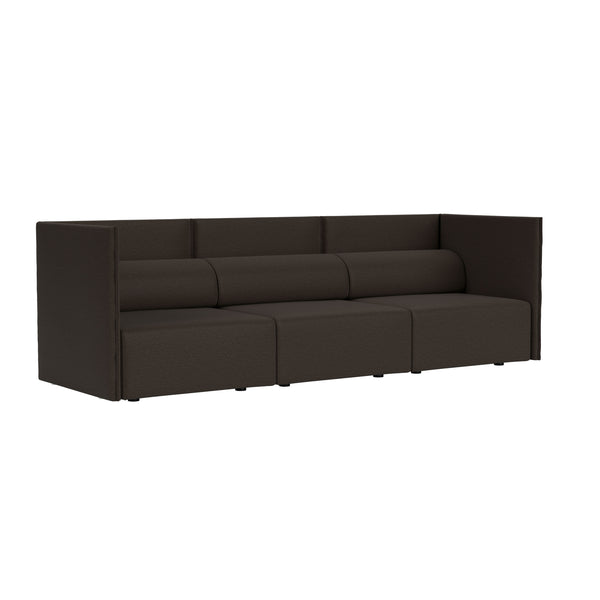 Palo Block 3-seater Sofa Medium Back Amdal 280