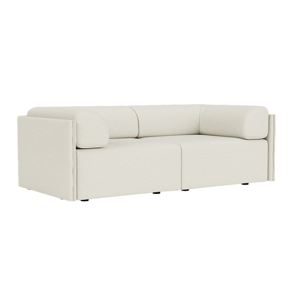 Palo Block 2-seater Sofa Low Back with Armrests Amdal 110 (UK)