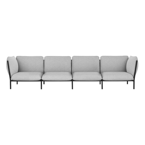 Kumo 4-seater Sofa with Armrests Porcelain (UK)