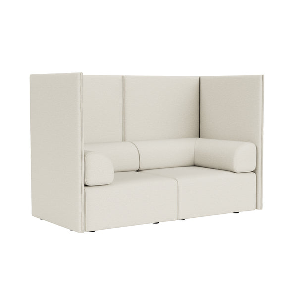 Palo Block 2-seater Sofa High Back with Armrests Amdal 110 (UK)