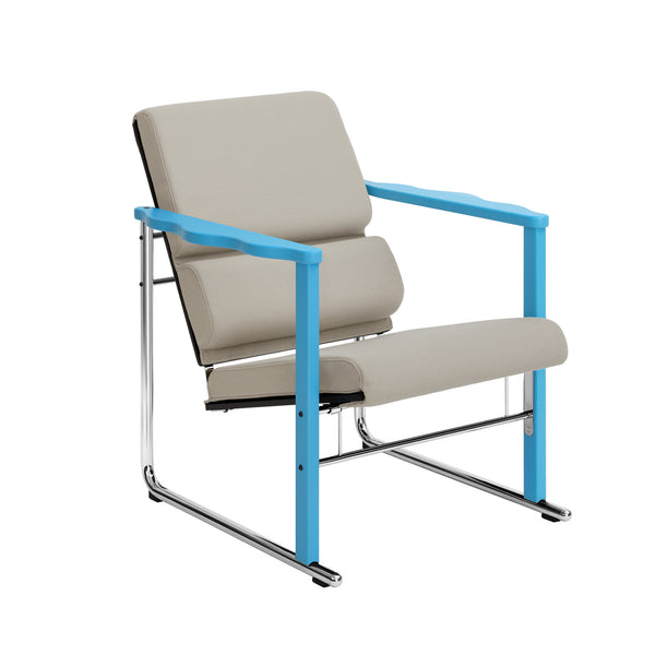 Experiment Lounge Chair 502 / Blue / Light Beige