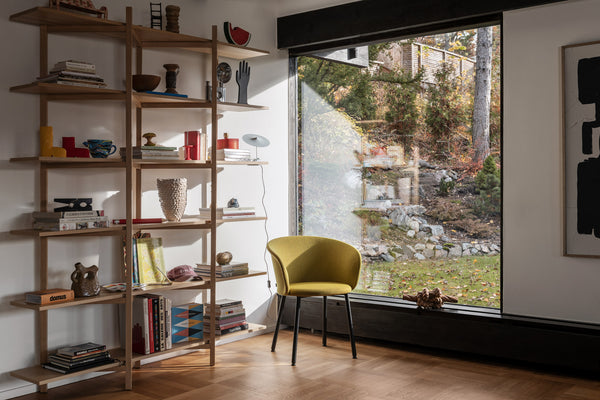 Zig Zag Shelf Media Oak by Studio deFORM - Hem