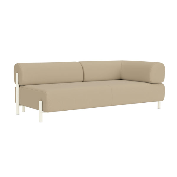 Palo 2-seater Sofa Chaise Right Autumn 221/White (UK)