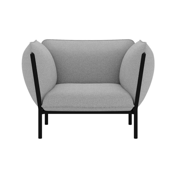 Kumo Single-seater with Armrests Porcelain