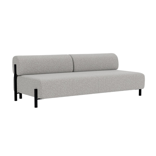 Palo 2-seater Sofa Storr 612/Black (UK)
