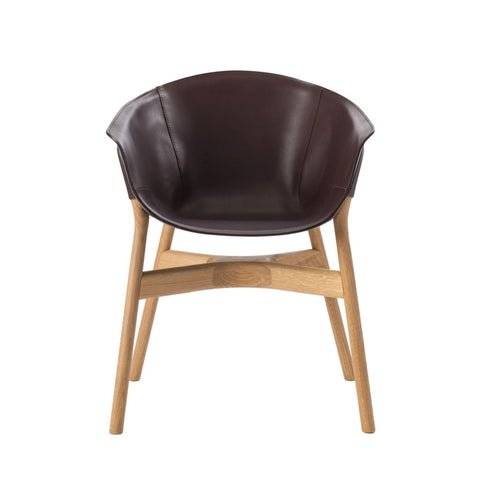 Pocket Armchair Brown / Natural