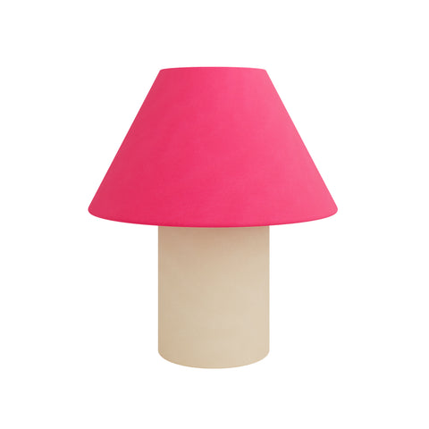 Toto Table Lamp Medium Magenta / Beige (UK)