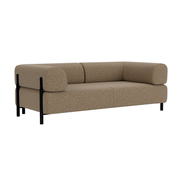 Palo 2-seater Sofa with Armrests Storr 3405/Black (UK)