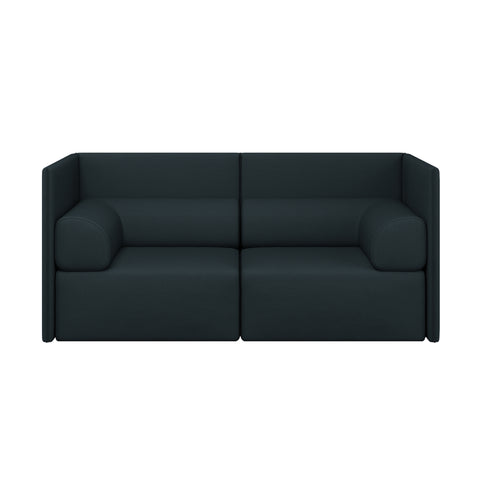 Palo Block 2-seater Sofa Medium Back with Armrests Pine