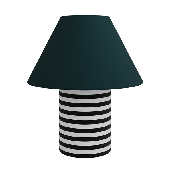 Toto Table Lamp Large Pine / Black & White H Stripe (EU)