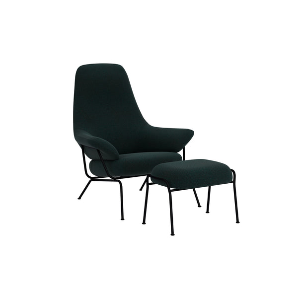 Hai Lounge Chair + Ottoman Pine (UK)