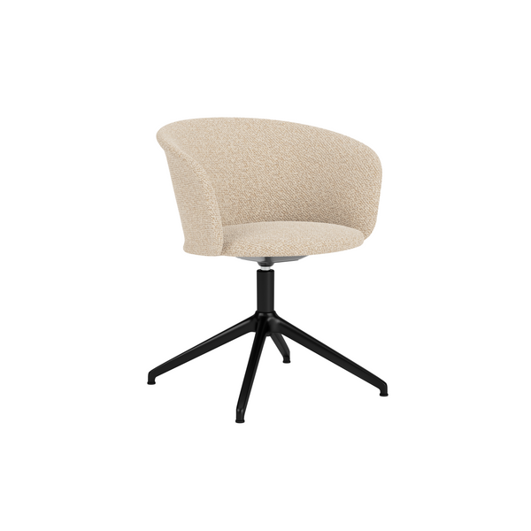 Kendo Swivel Chair 4-star Return Storr 1501/Black (UK)