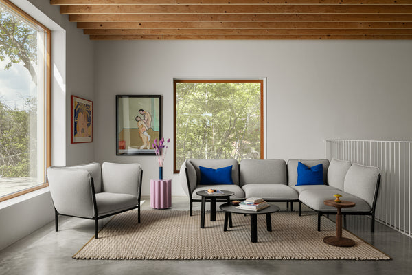 Kumo Corner Sofa Left Porcelain by Anderssen & Voll - Hem