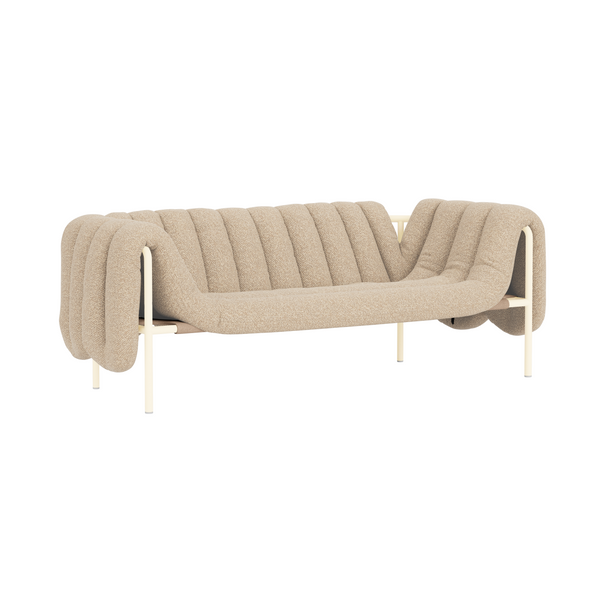 Puffy 2.5-seater Sofa Storr 1501 / Cream (UK)