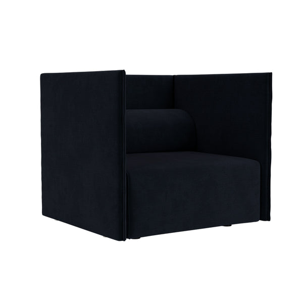 Palo Block Single-seater Medium Back Velluto Coex VL30