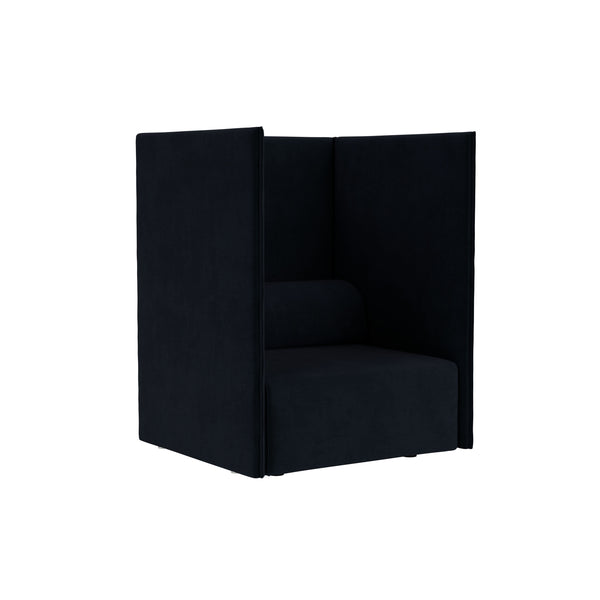 Palo Block Single-seater High Back Velluto Coex VL30