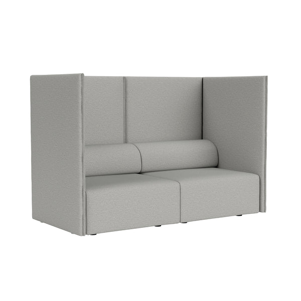 Palo Block 2-seater Sofa High Back Amdal 130 (UK)