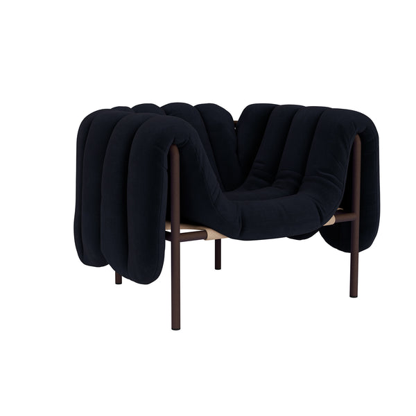 Puffy Lounge Chair Velluto Coex VL30 / Chocolate (UK)