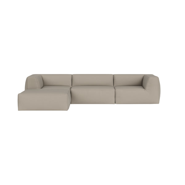 Great 3-seater Sofa Chaise Left Autumn 0331