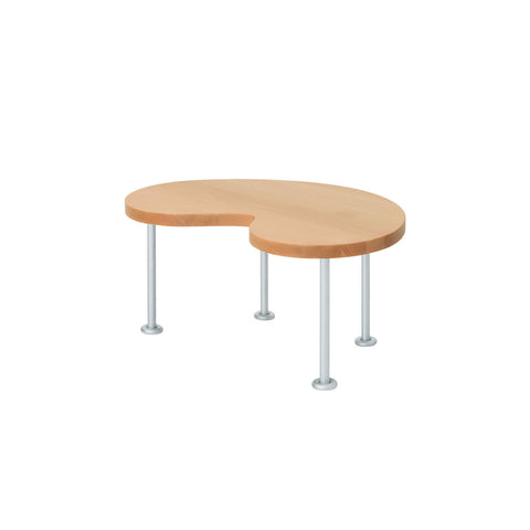 Worm Coffee Table Small Beech/Steel