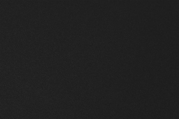 Powder Coated Steel (Fine texture), Black