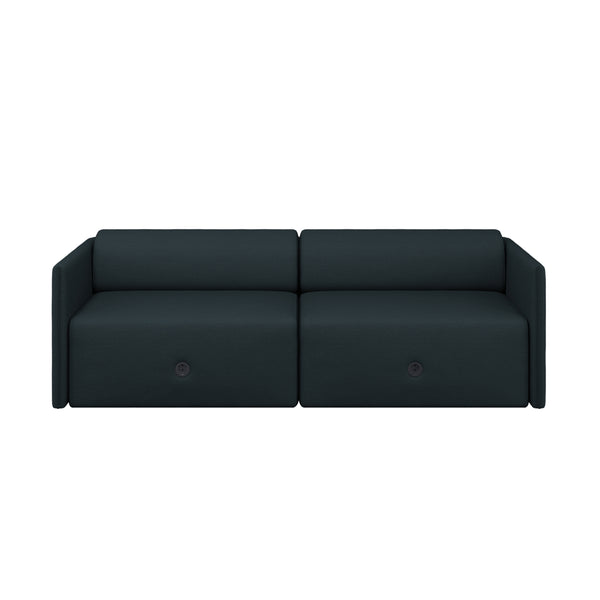 Palo Block 2-seater Sofa Low Back Pine