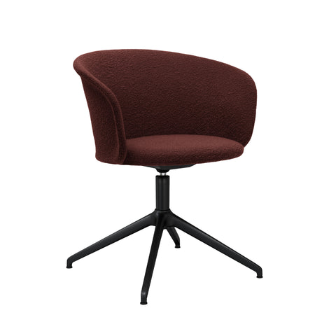 Kendo Swivel Chair 4-star Return Conker / Black