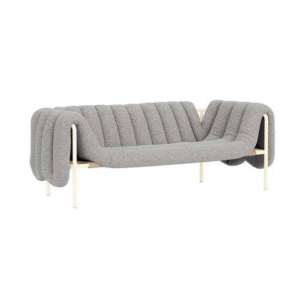 Puffy 2.5-seater Sofa Storr 0612 / Cream (UK)