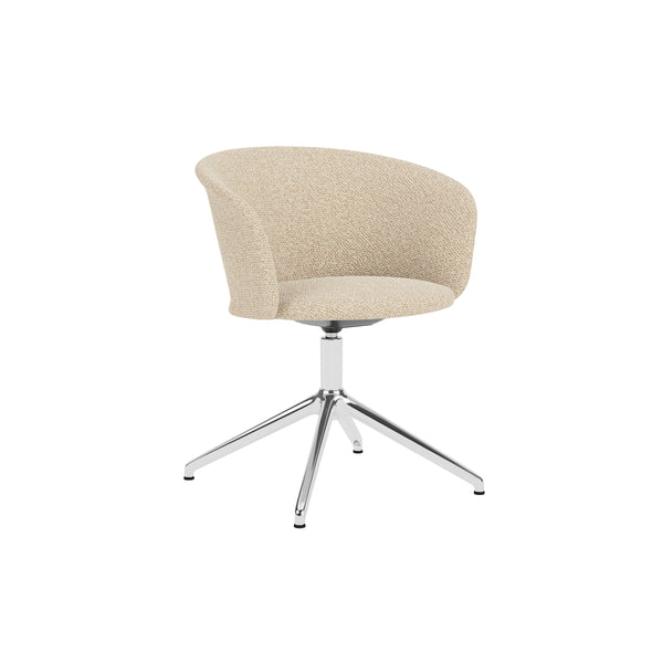 Kendo Swivel Chair 4-star Return Storr 1501/Polished (UK)