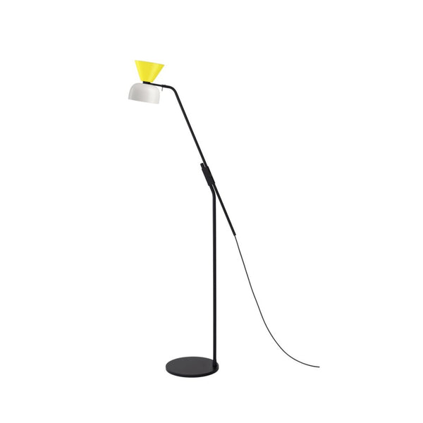 Alphabeta Floor Lamp Sulfur Yellow / Silk Grey (UK)