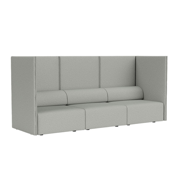 Palo Block 3-seater Sofa High Back Amdal 130 (UK)