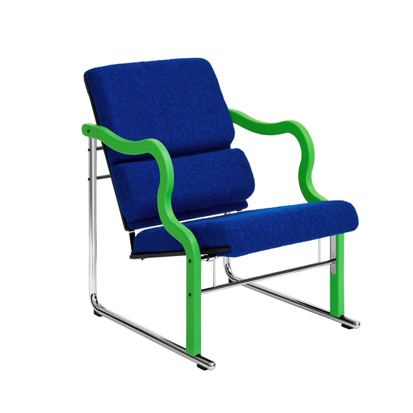 Experiment Lounge Chair 501 / Green / Ultramarine