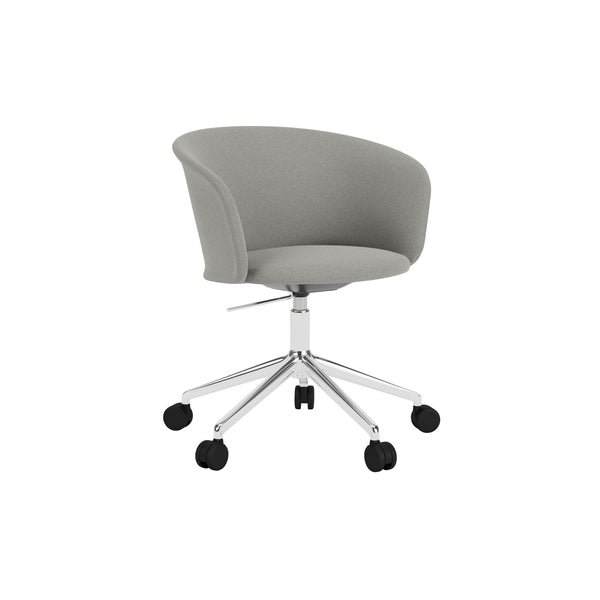 Kendo Swivel Chair 5-star Castors Cura 60112/Polished (UK)
