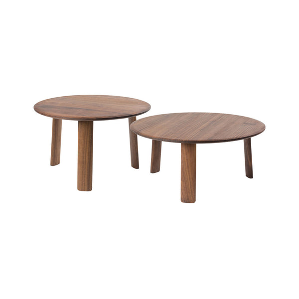 Alle Coffee Coffee Table Medium + Large Walnut