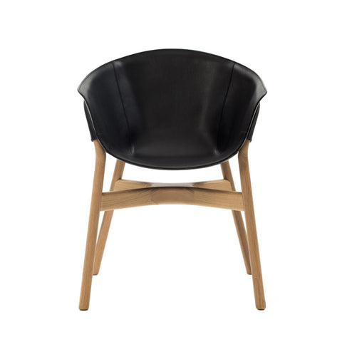 Pocket Armchair Black / Natural